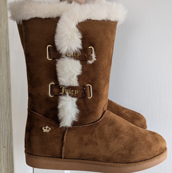 Juicy Couture Woman's Koded Faux Fur Winter Boots - Picture 7 of 11